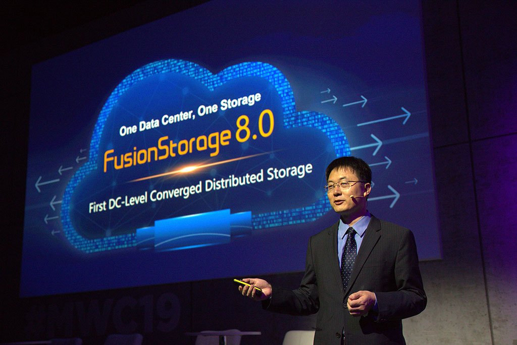 华为发布新一代数据中心级融合分布式存储Fusio<em></em>nStorage 8.0业务