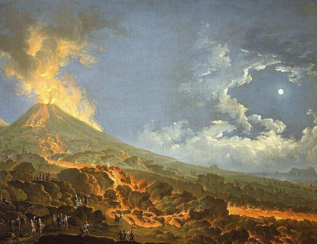 欧洲大陆上唯一的活火山维苏威火山，曾经造成庞贝古城的毁灭地球
