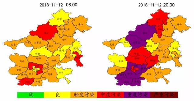 京津冀等地启动大气重污染预警