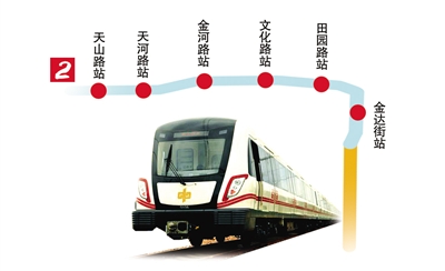 郑州地铁2号线二期工程月底开工