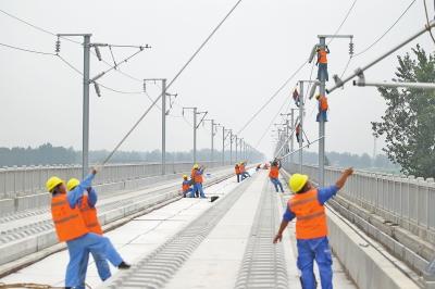 郑徐高铁9月份开通运营 全线九成以上为高架桥
