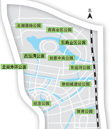 郑东新区十大公园建成露脸  看看在哪