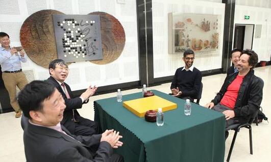 谷歌创始人和CEO造访中国棋院 约人机大战？