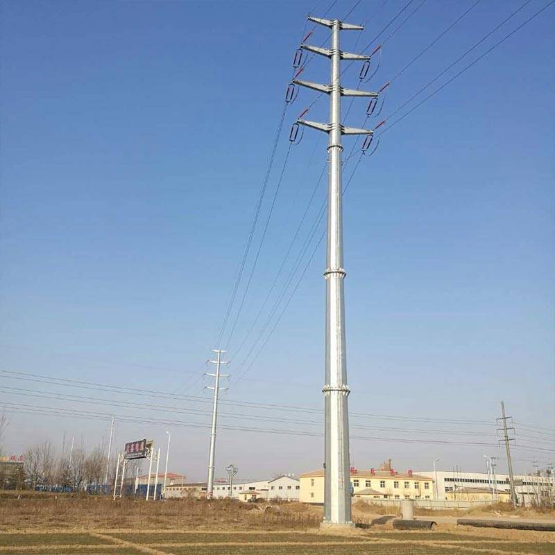 河北电力钢杆 18米终端电力钢杆生产厂家