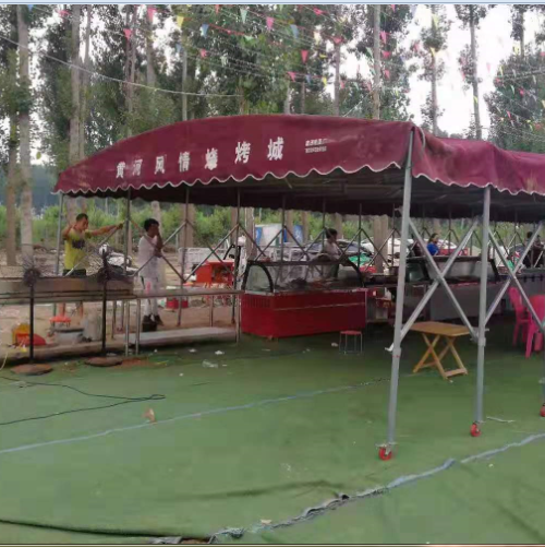 河北唐山推拉帐篷定制，防水防晒， 推拉帐篷多少钱