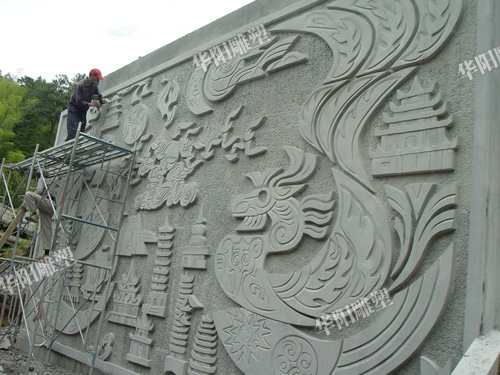 华阳雕塑 重庆青石浮雕工厂 重庆景区浮雕制作