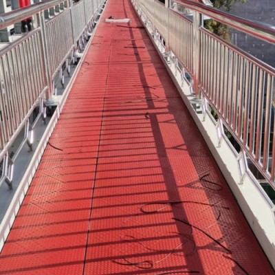 过街天桥跨江大桥人行道专用耐磨防水防滑抗老化特种地板